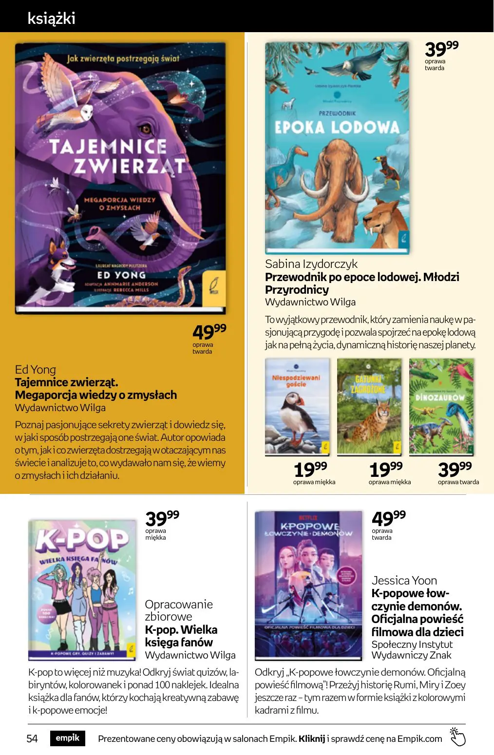 gazetka promocyjna Empik Tom kultury - Strona 54