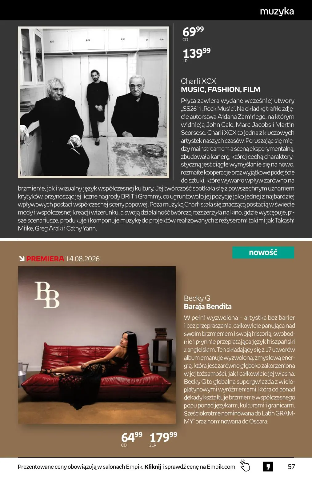 gazetka promocyjna Empik Tom kultury - Strona 57