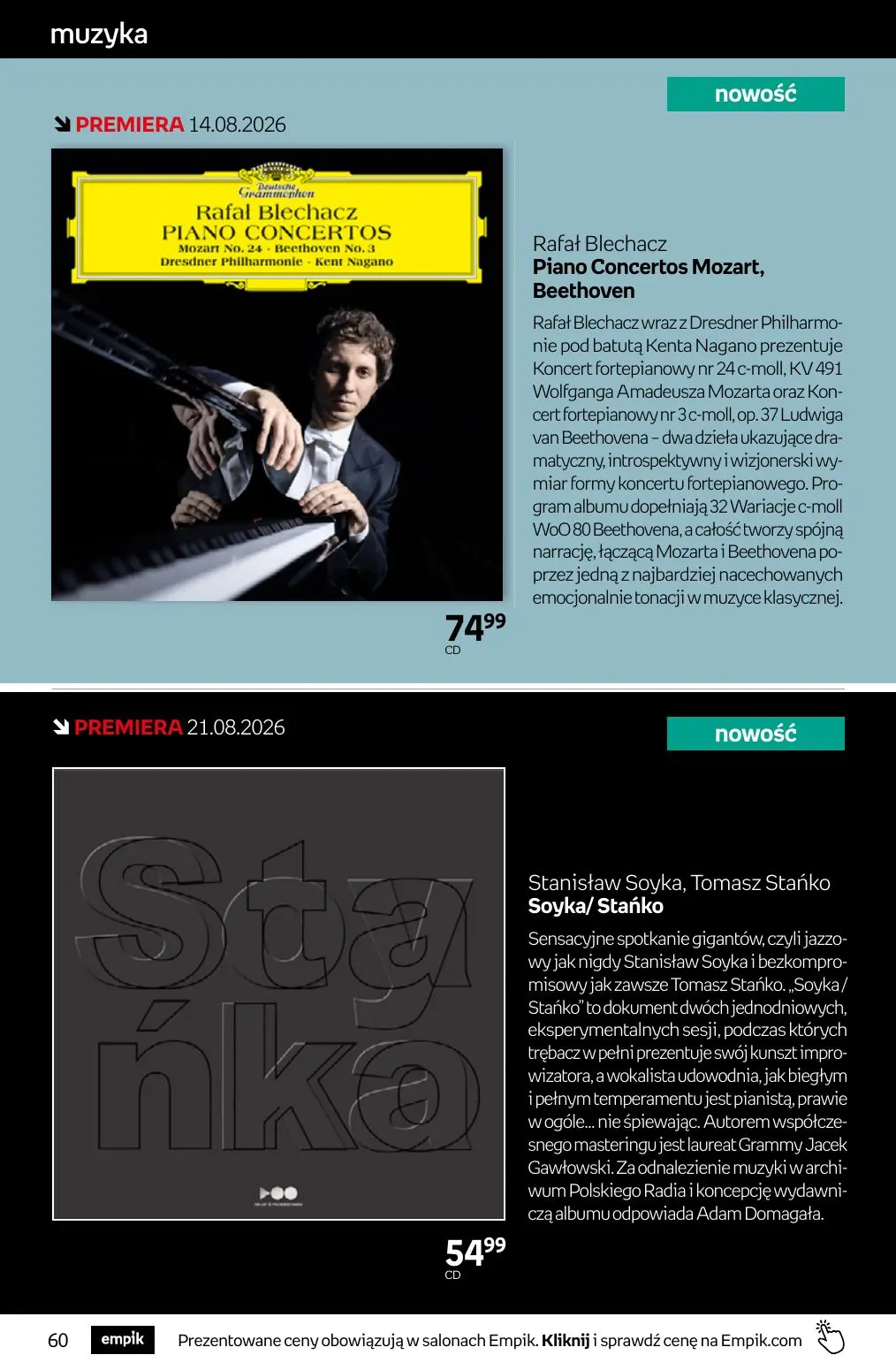 gazetka promocyjna Empik Tom kultury - Strona 60