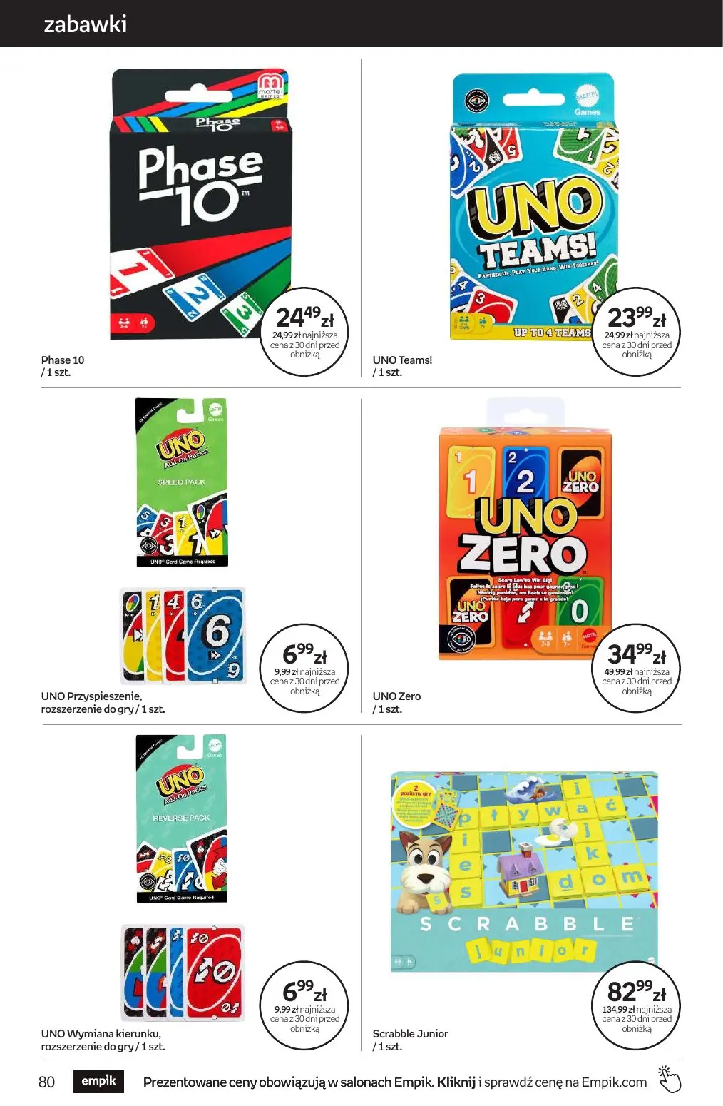 gazetka promocyjna Empik Tom kultury - Strona 80
