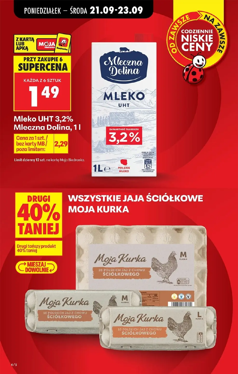 gazetka promocyjna Biedronka Lada tradycyjna. Od poniedziałku - Strona 5