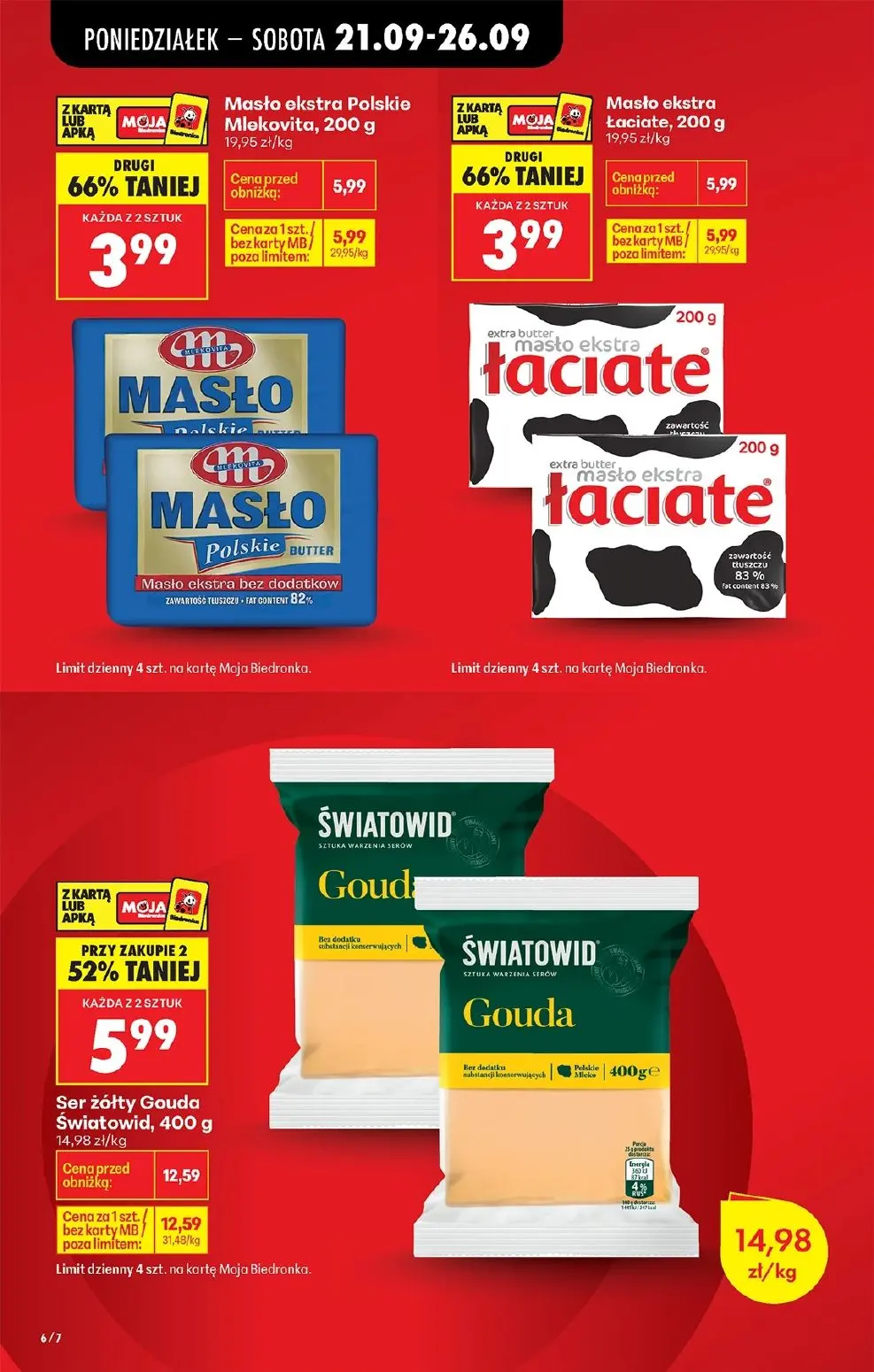 gazetka promocyjna Biedronka Lada tradycyjna. Od poniedziałku - Strona 7