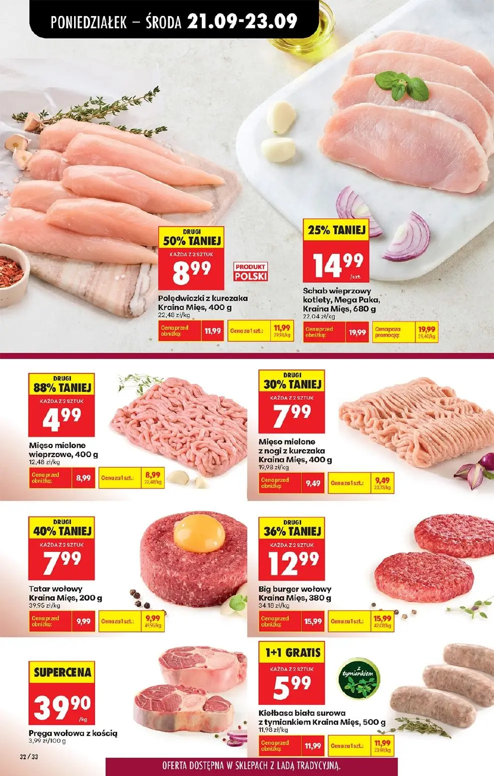 gazetka promocyjna Biedronka Lada tradycyjna. Od poniedziałku - Strona 40