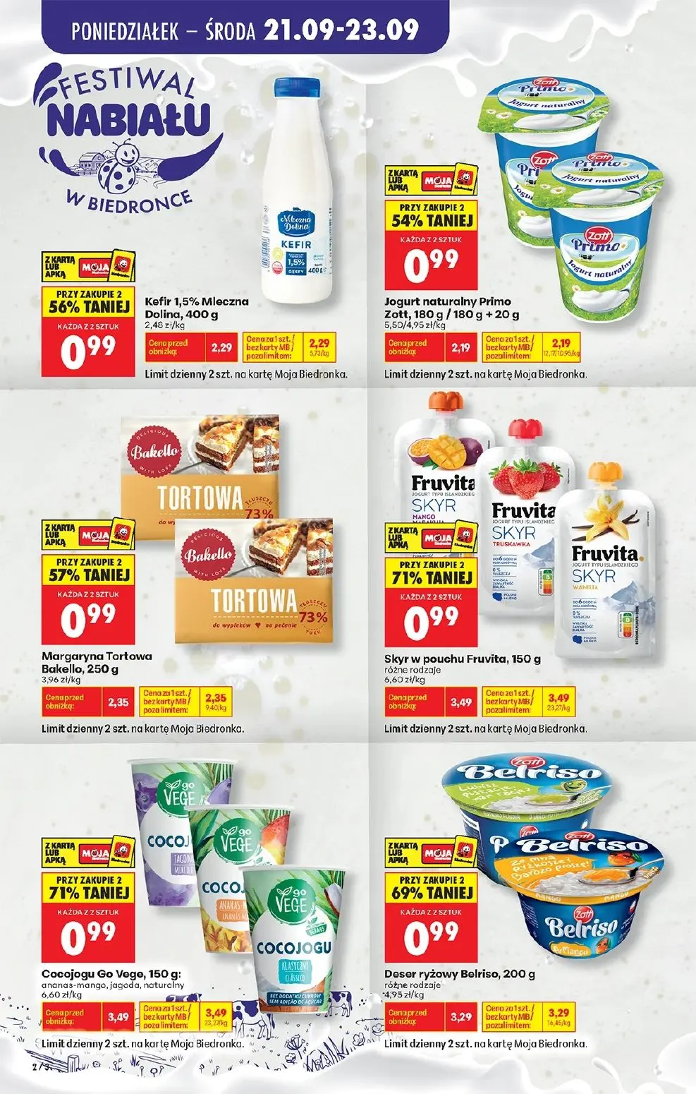 gazetka promocyjna Biedronka Od poniedziałku - Strona 2