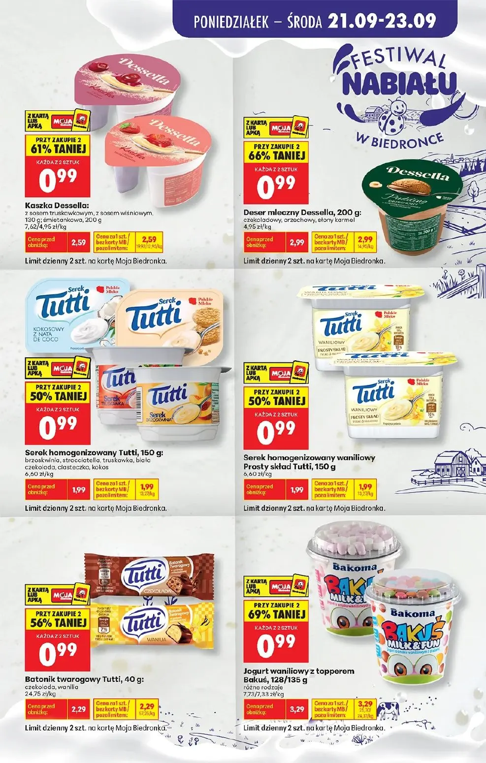 gazetka promocyjna Biedronka Od poniedziałku - Strona 3