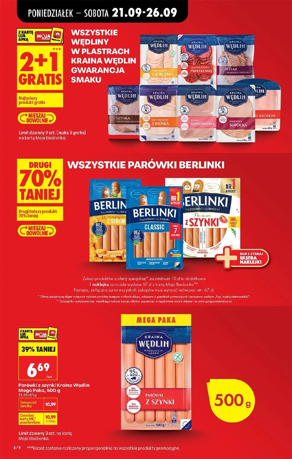 gazetka promocyjna Biedronka Od poniedziałku - Strona 9