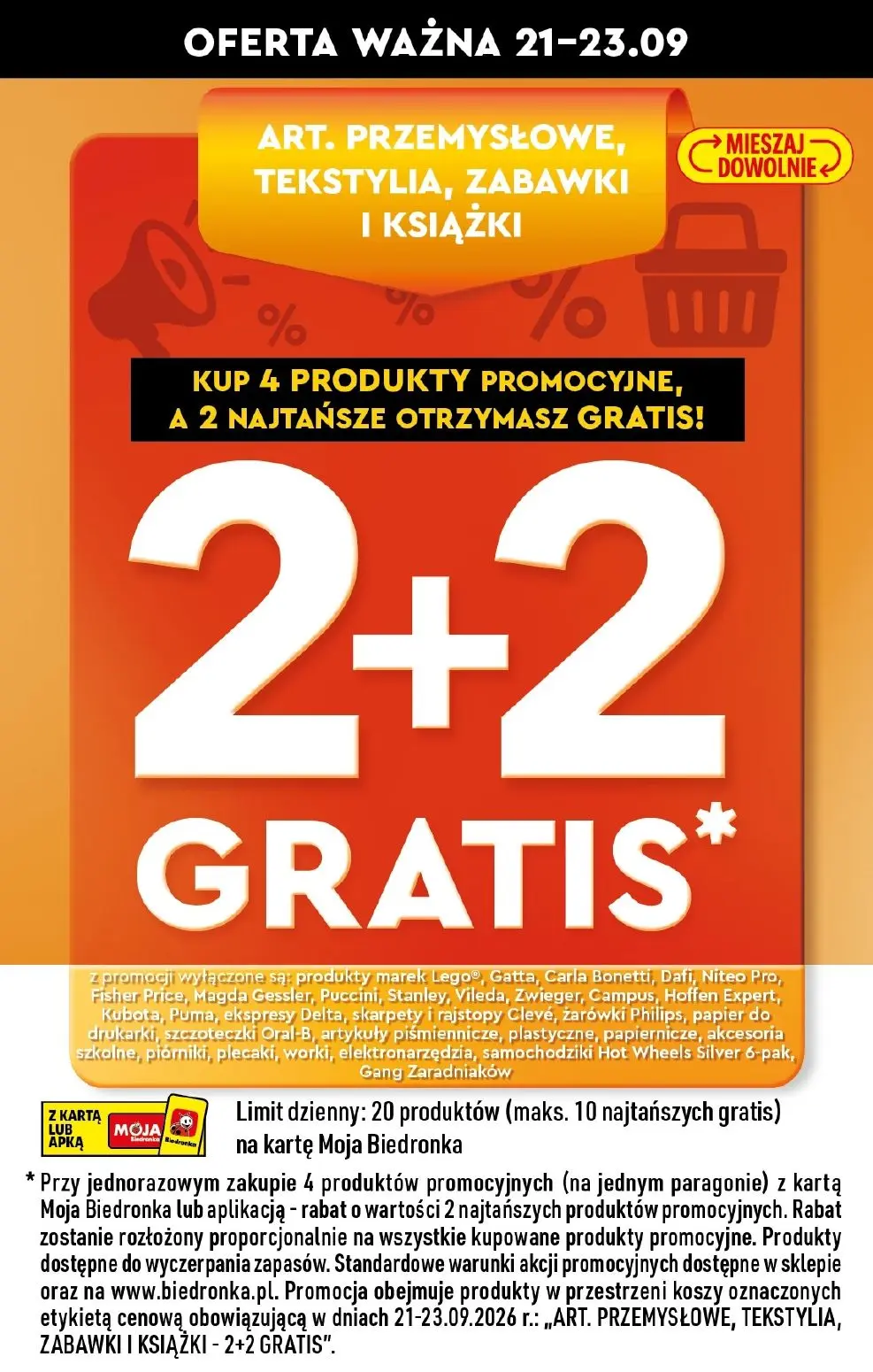 gazetka promocyjna Biedronka Od poniedziałku - Strona 23