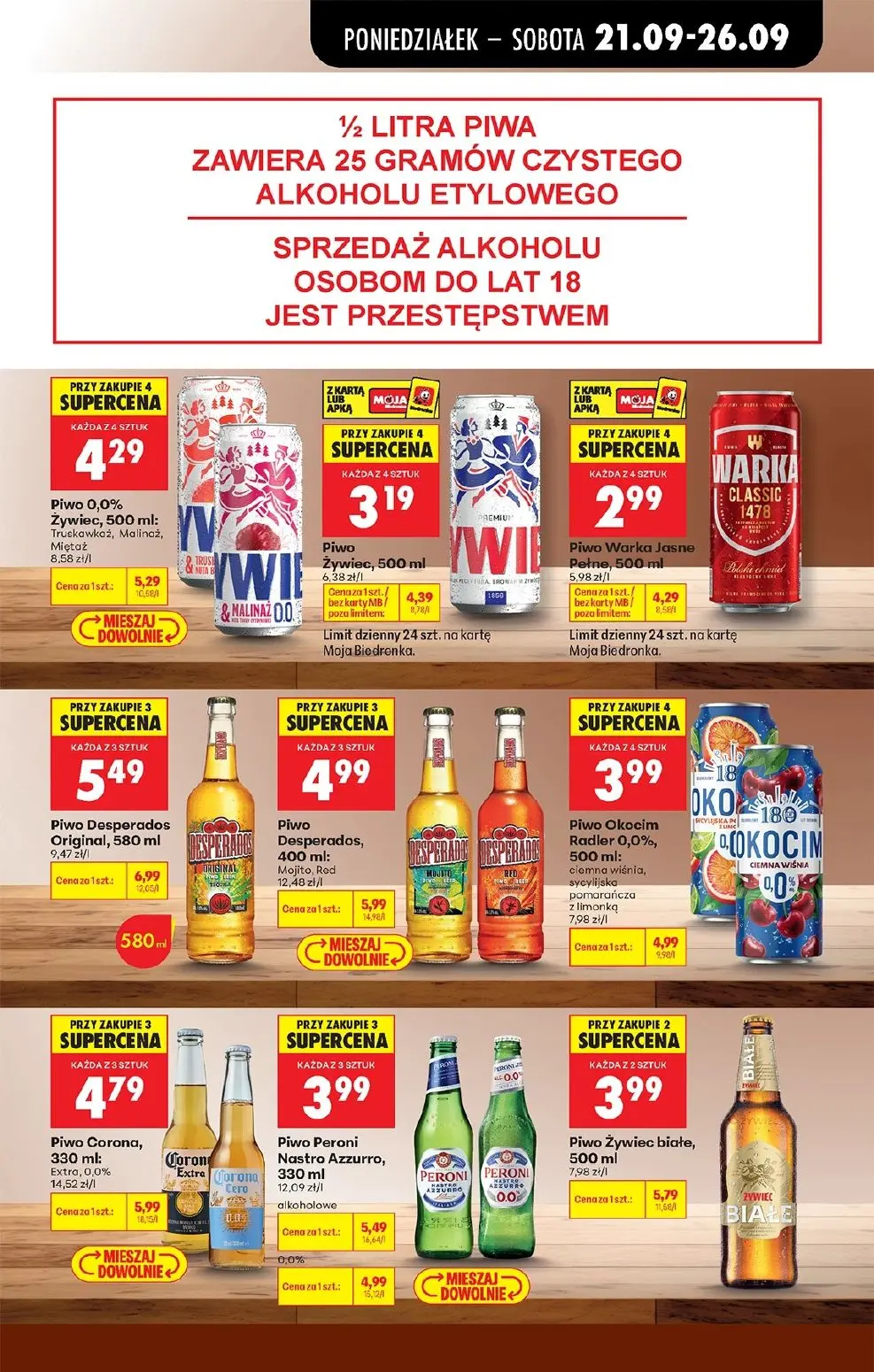 gazetka promocyjna Biedronka Od poniedziałku - Strona 83