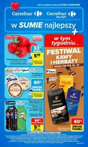 Gazetka promocyjna Carrefour Market, ważna od 2026-09-21 do 2026-09-26.