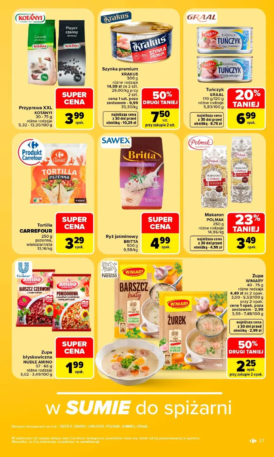 gazetka promocyjna Carrefour Market W sumie najlepszy  - Strona 29