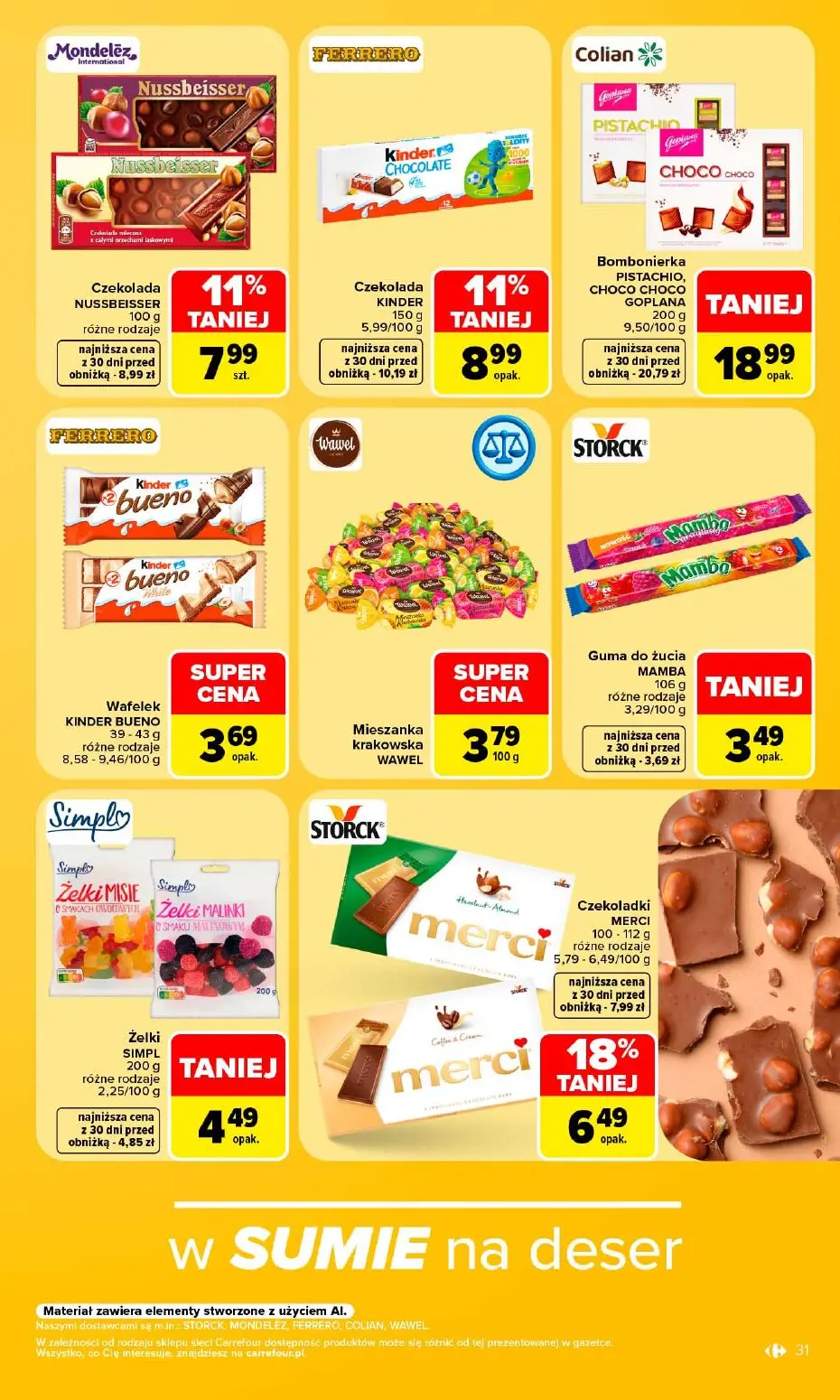 gazetka promocyjna Carrefour Market W sumie najlepszy  - Strona 33