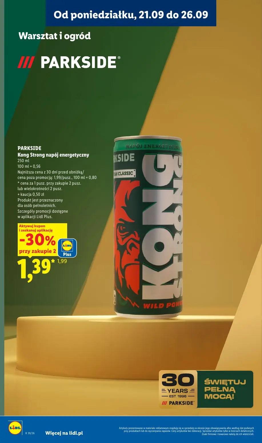 gazetka promocyjna LIDL Od poniedziałku - Strona 30