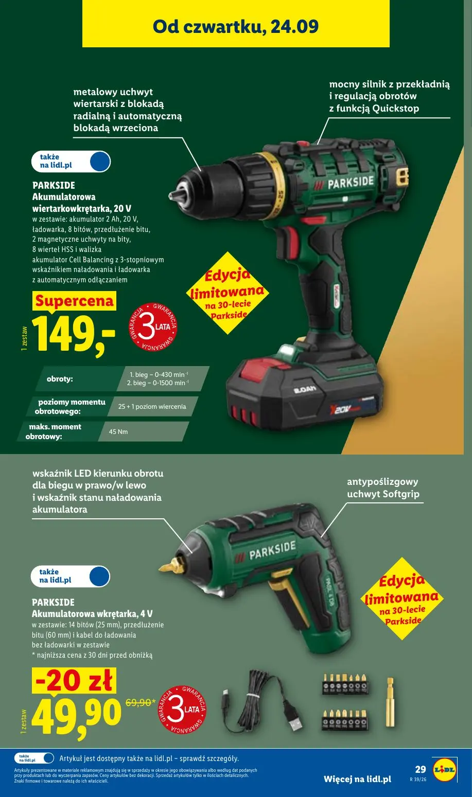 gazetka promocyjna LIDL Od poniedziałku - Strona 37