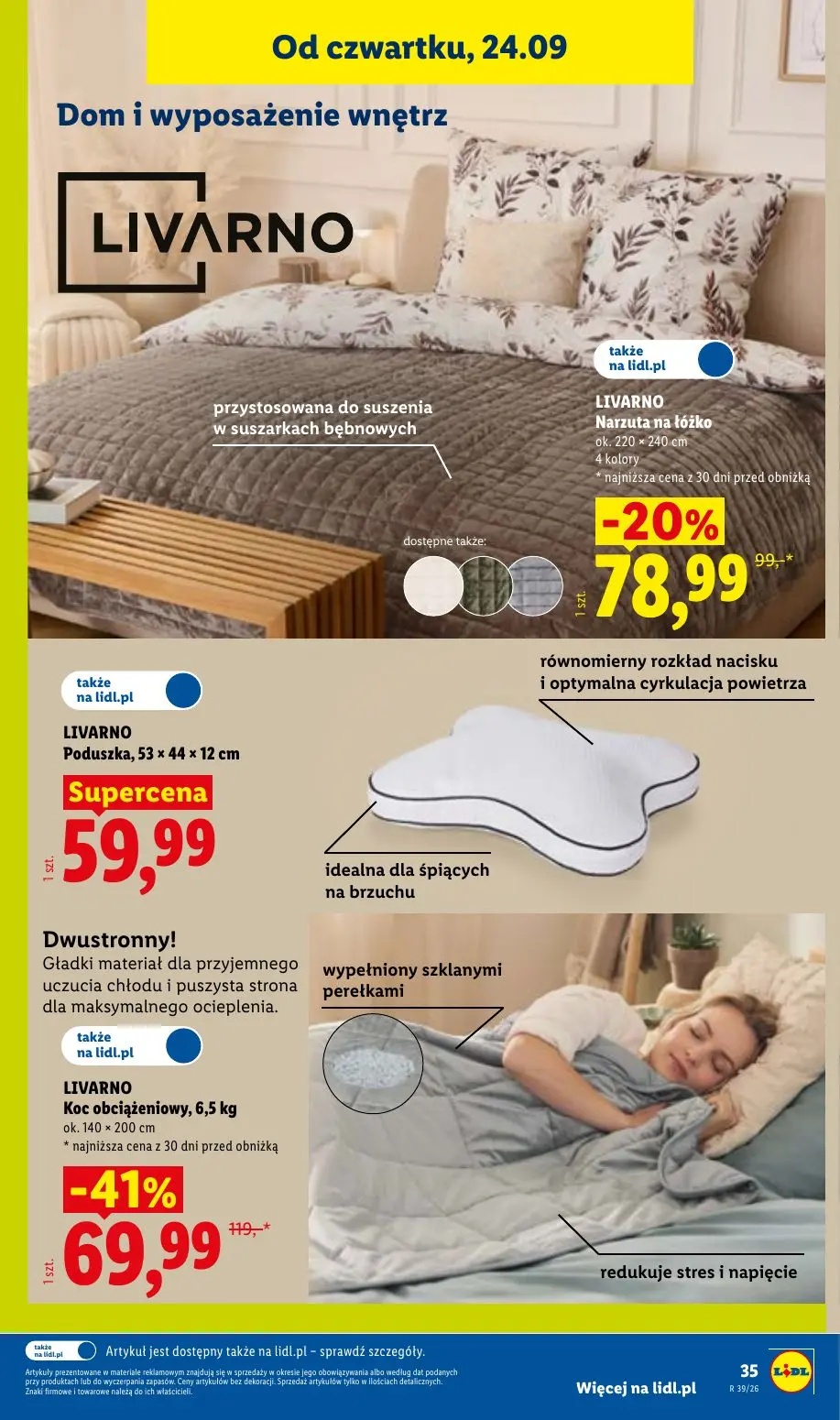 gazetka promocyjna LIDL Od poniedziałku - Strona 43