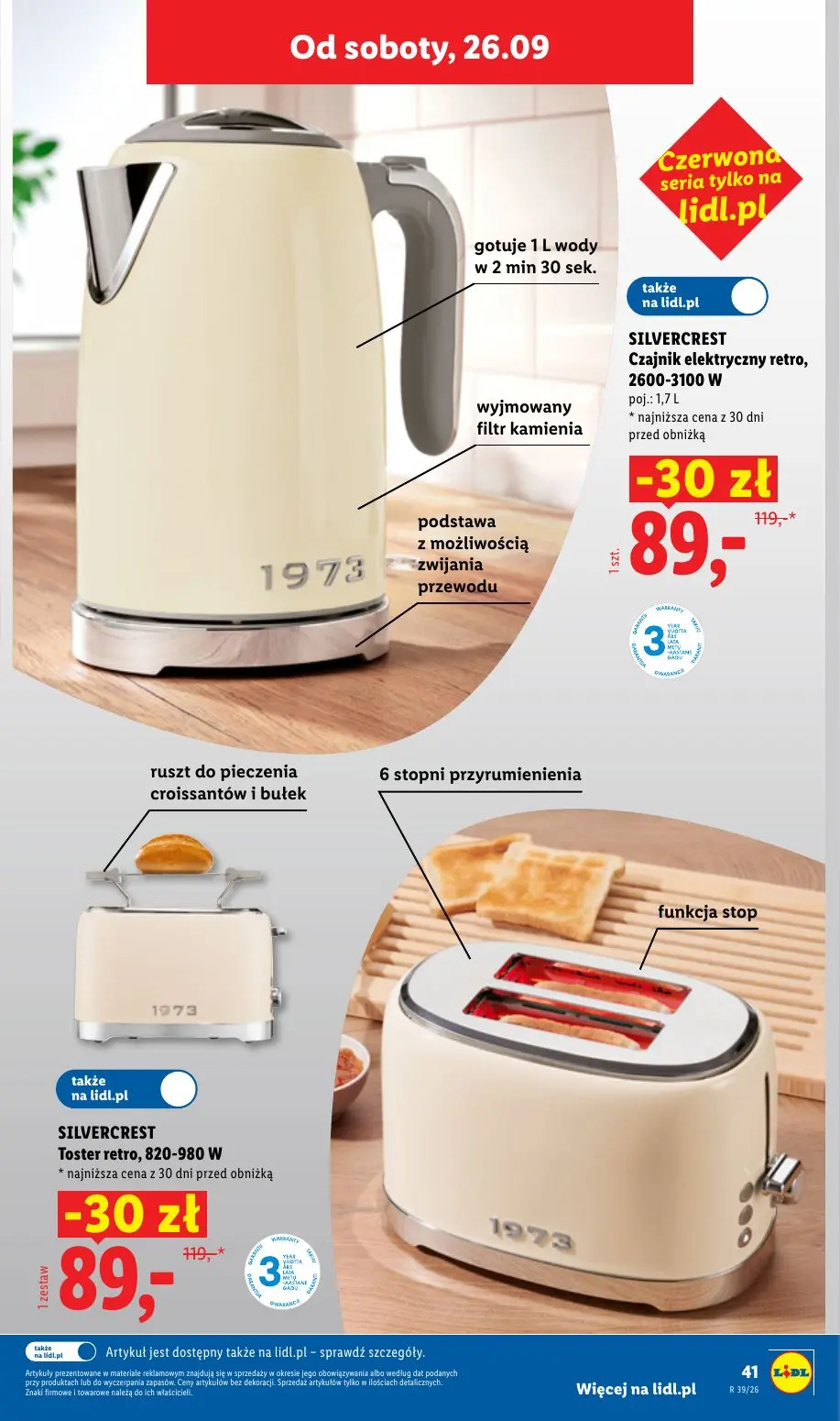 gazetka promocyjna LIDL Od poniedziałku - Strona 49