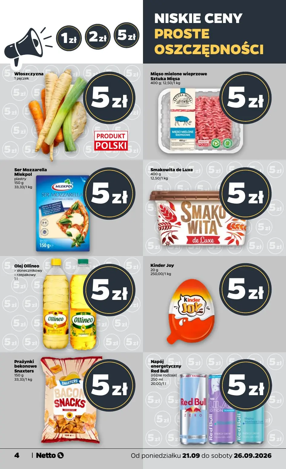 gazetka promocyjna NETTO Gazetka spożywcza - Strona 4