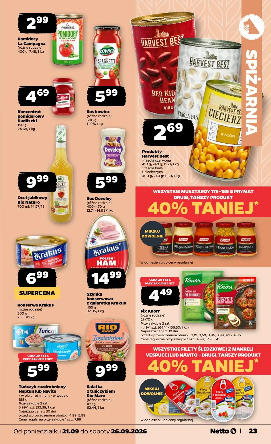 gazetka promocyjna NETTO Gazetka spożywcza - Strona 23
