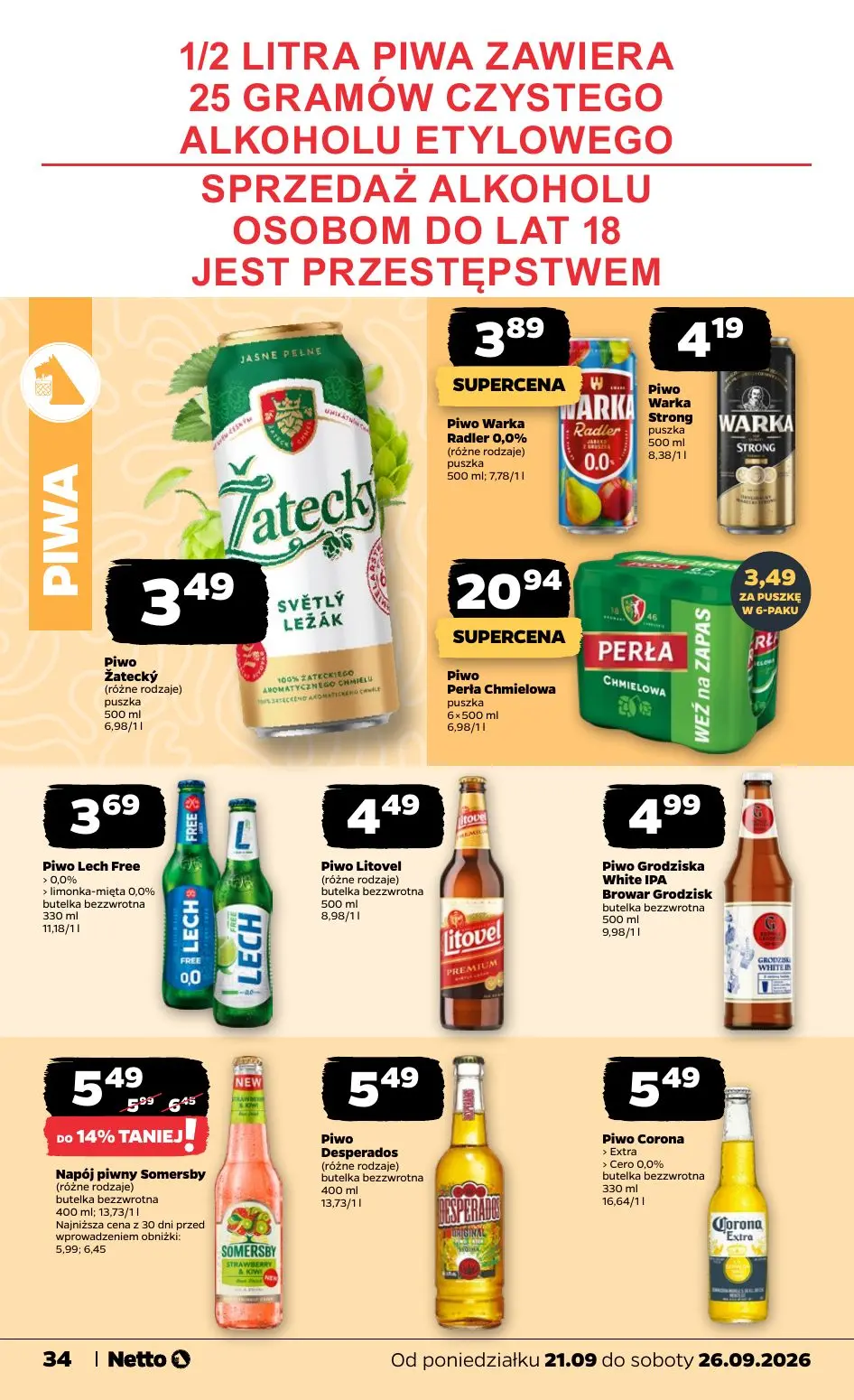 gazetka promocyjna NETTO Gazetka spożywcza - Strona 34