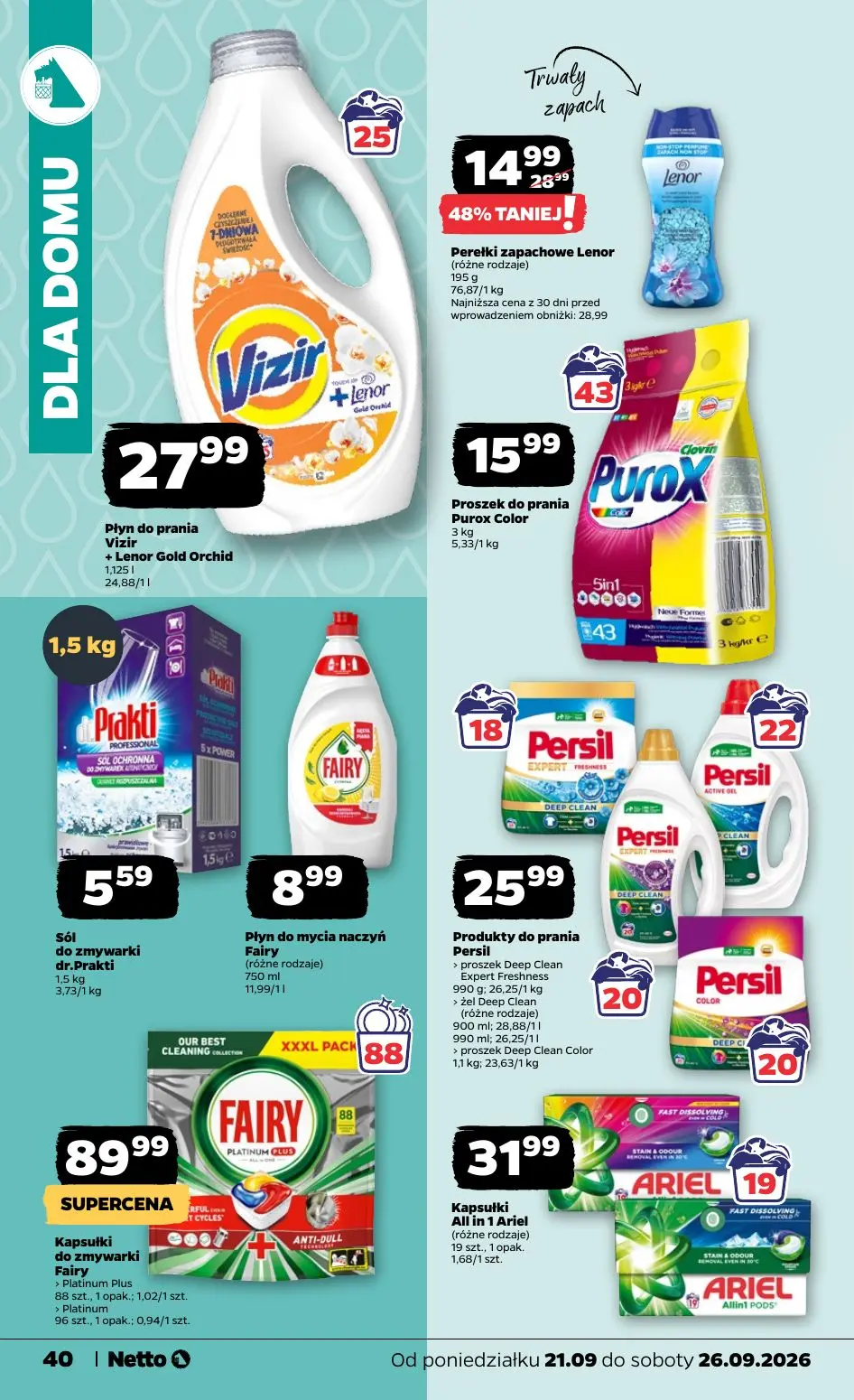 gazetka promocyjna NETTO Gazetka spożywcza - Strona 40