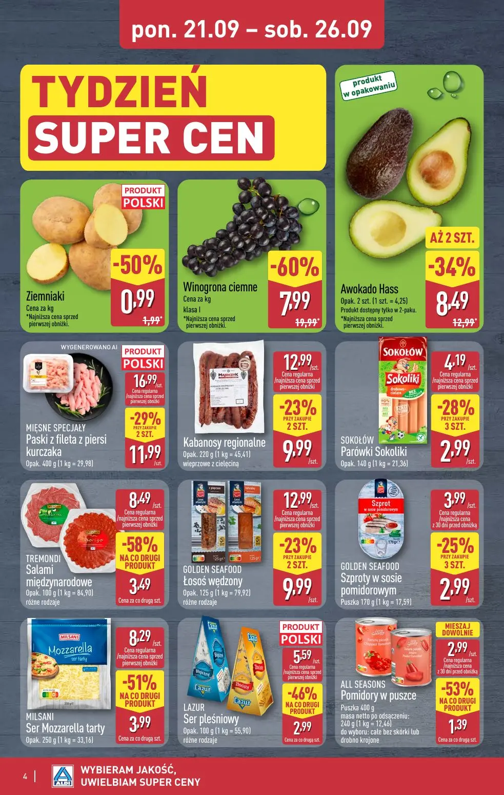 gazetka promocyjna ALDI Oferta na WEEKEND - Strona 4