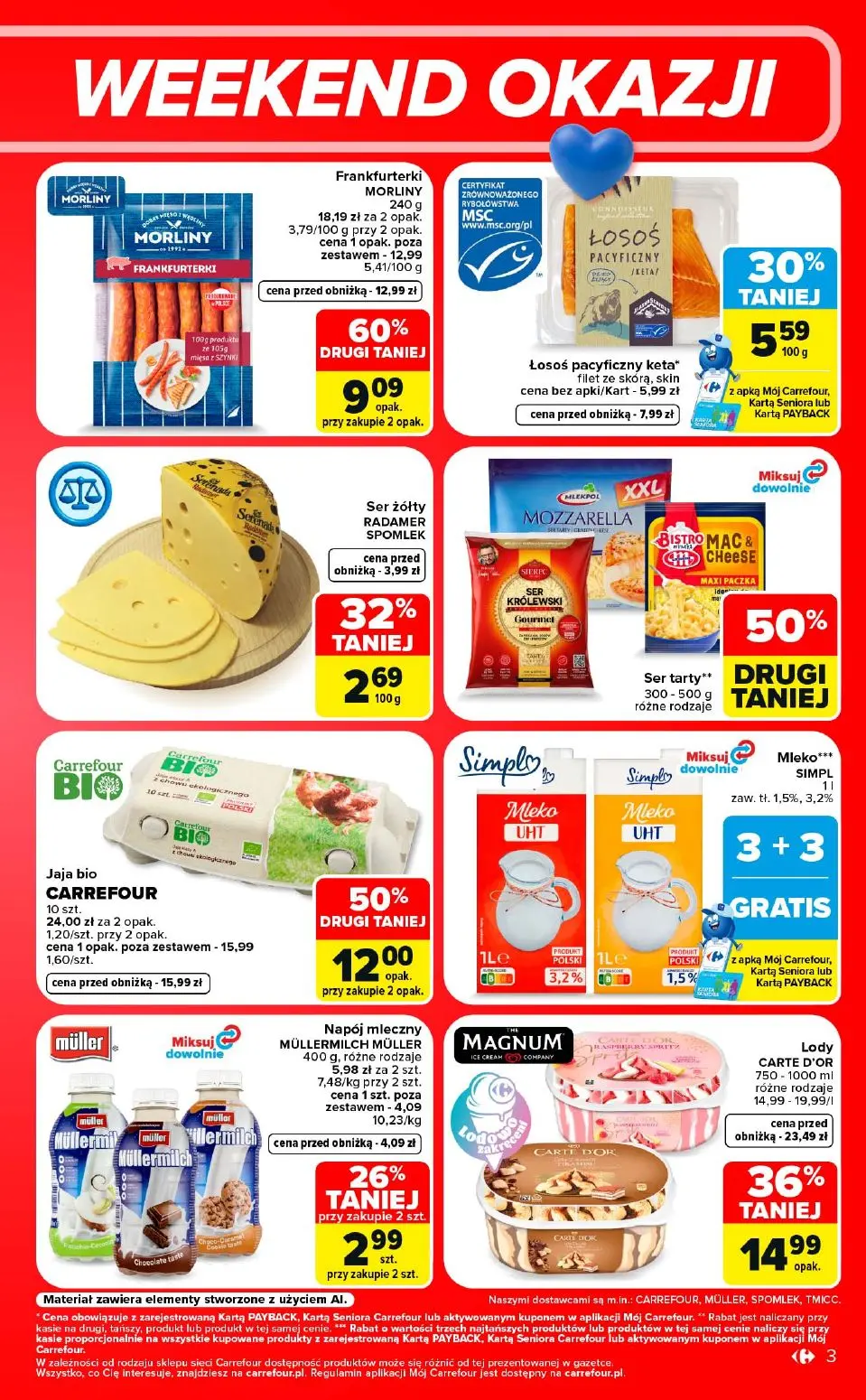 gazetka promocyjna Carrefour Market Weekend okazji - Strona 3