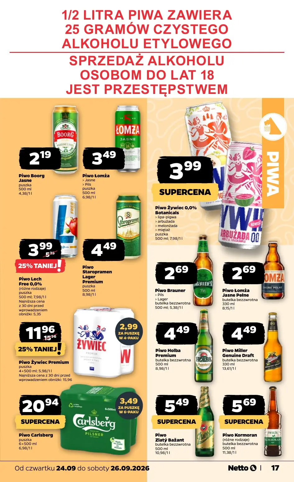 gazetka promocyjna NETTO Gazetka spożywcza - Strona 17