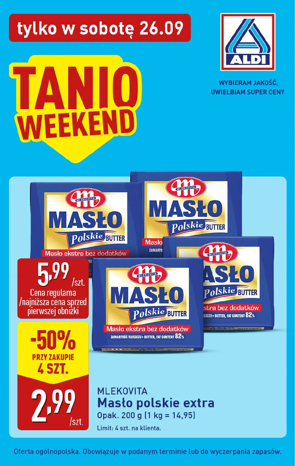 gazetka promocyjna ALDI Tylko w SOBOTĘ - Strona 2