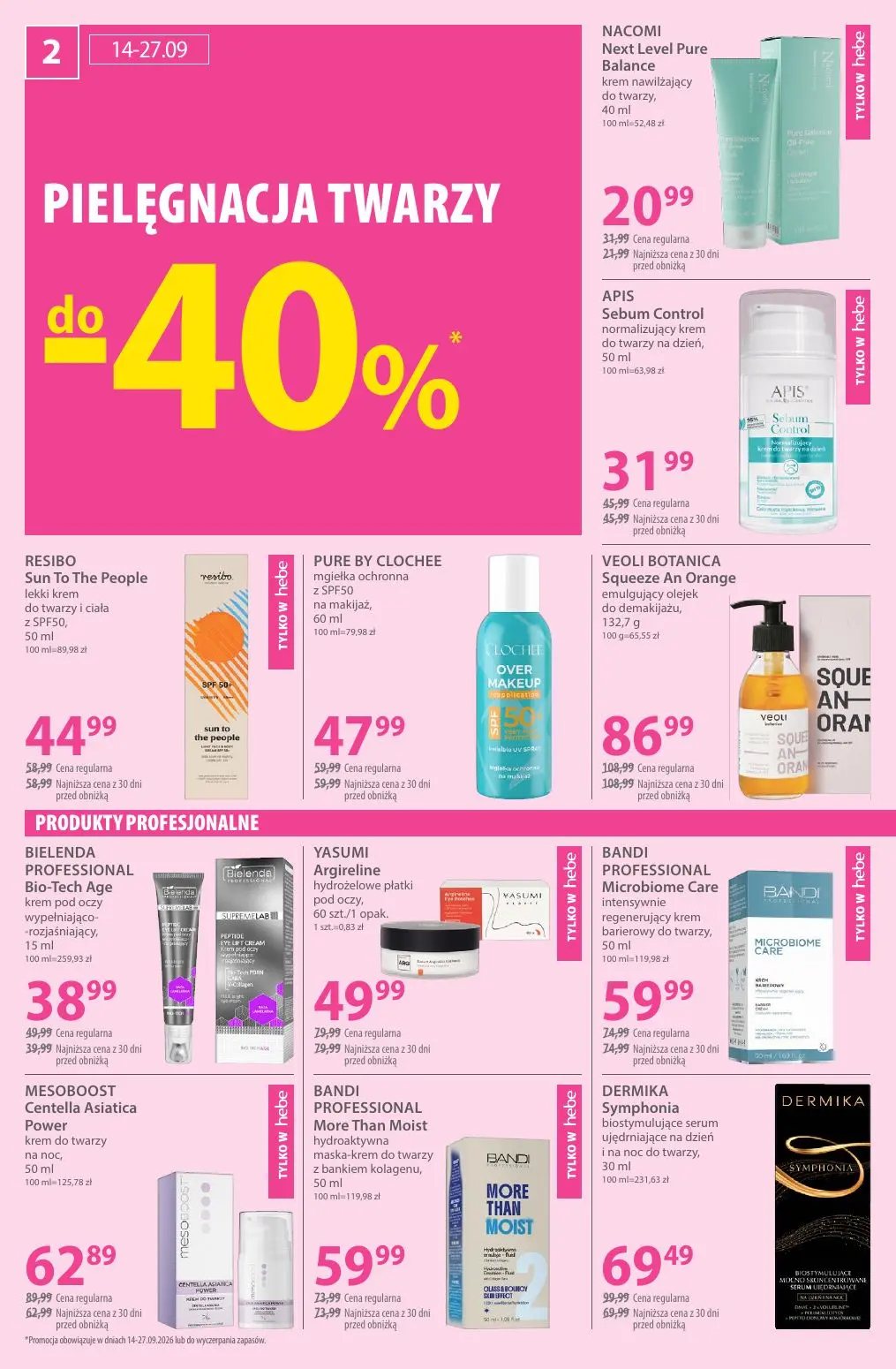 gazetka promocyjna hebe  - Strona 2