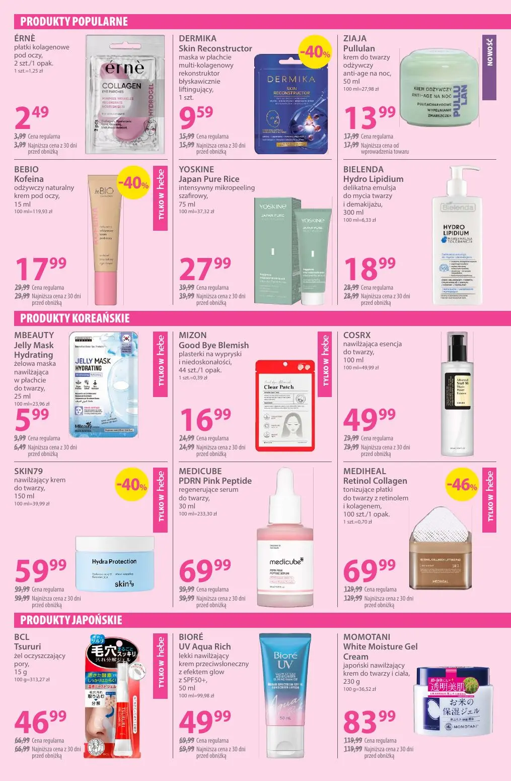 gazetka promocyjna hebe  - Strona 3