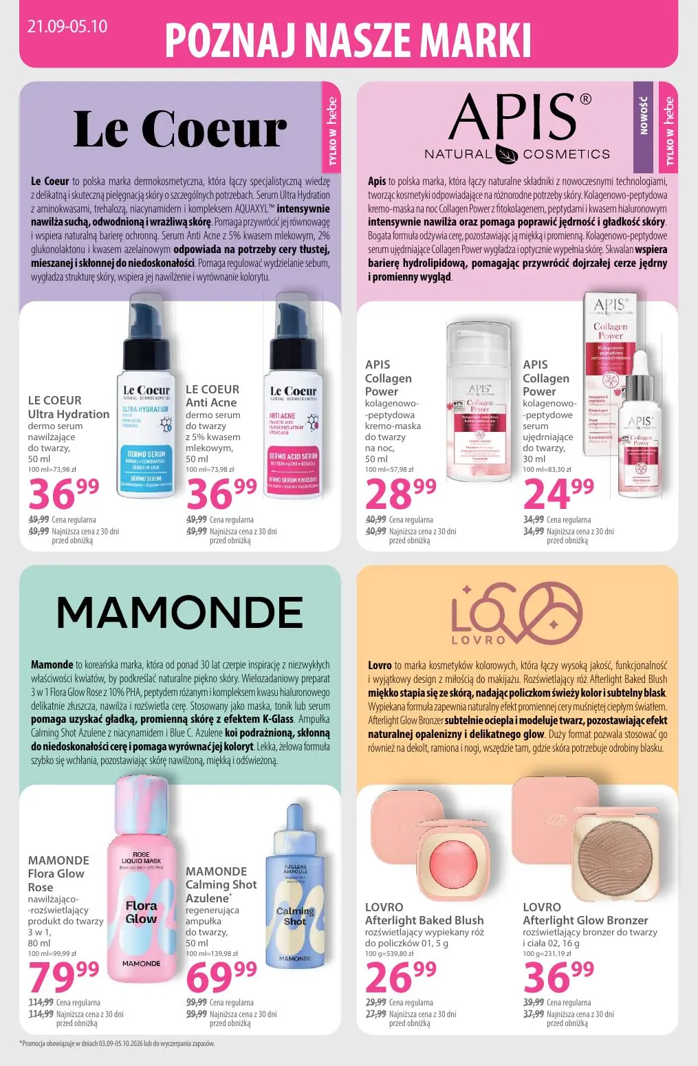 gazetka promocyjna hebe  - Strona 11