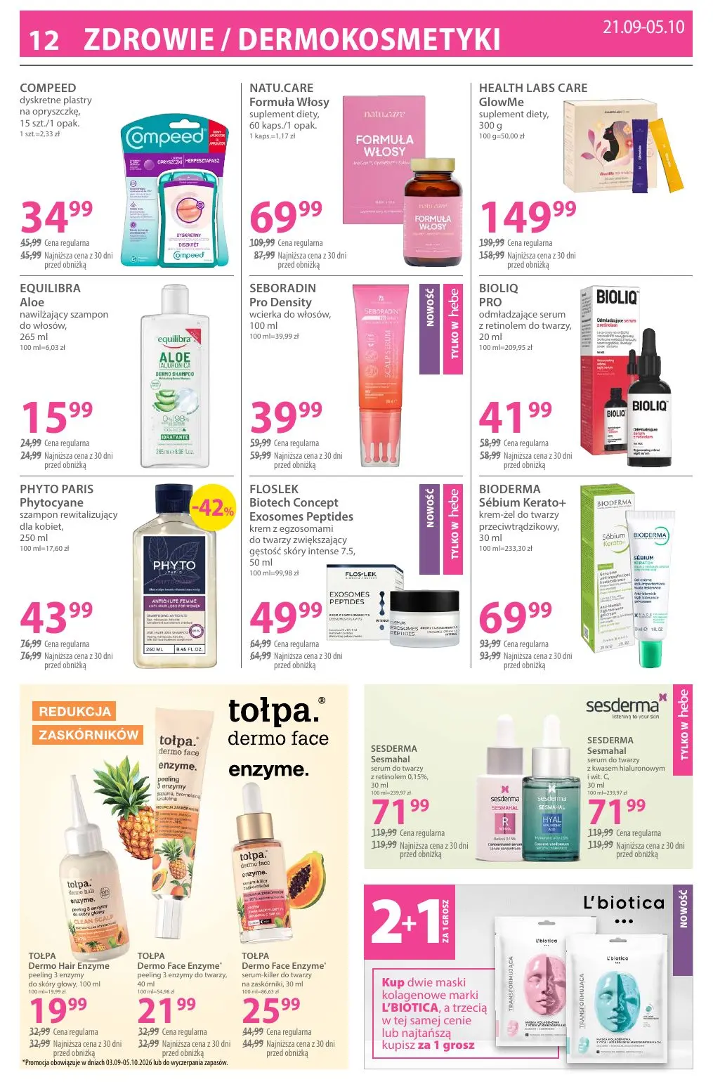 gazetka promocyjna hebe  - Strona 12