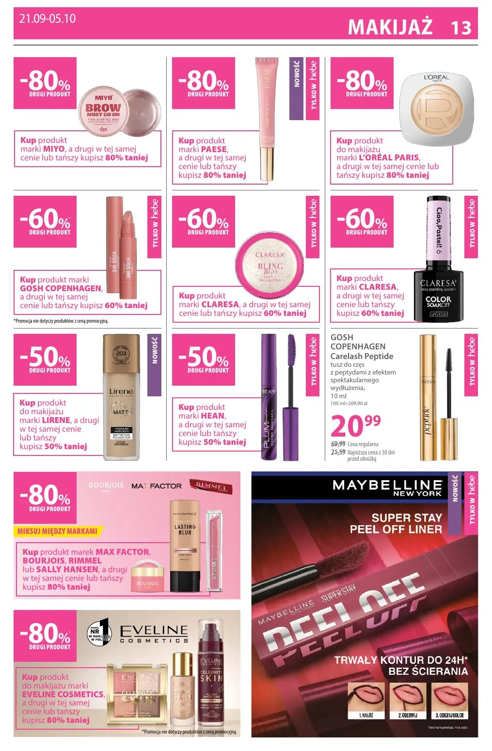 gazetka promocyjna hebe  - Strona 13
