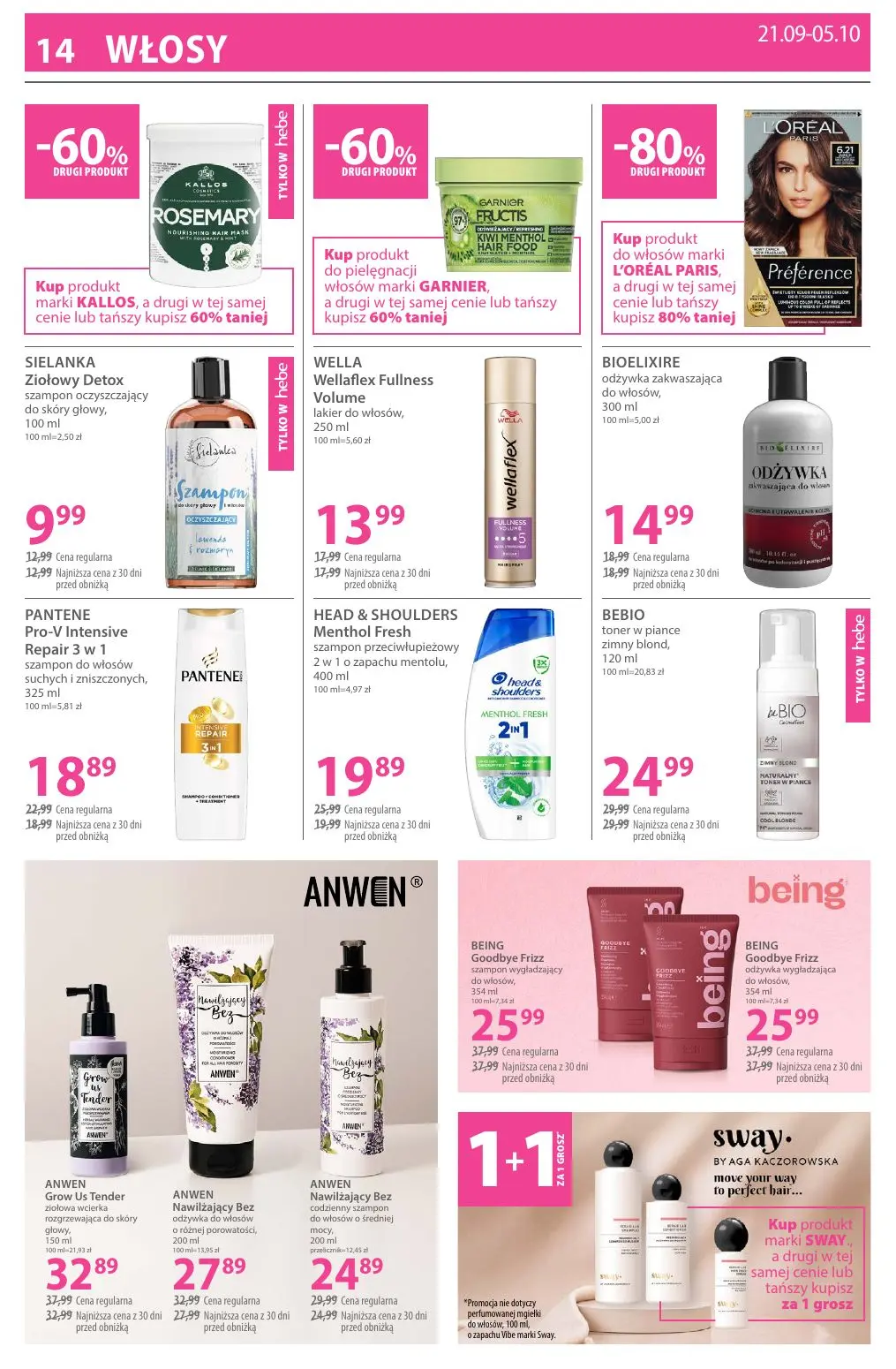 gazetka promocyjna hebe  - Strona 14