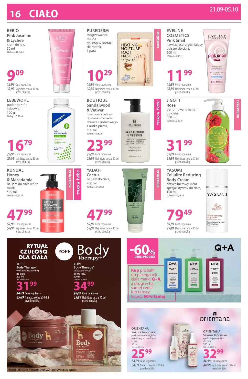 gazetka promocyjna hebe  - Strona 16