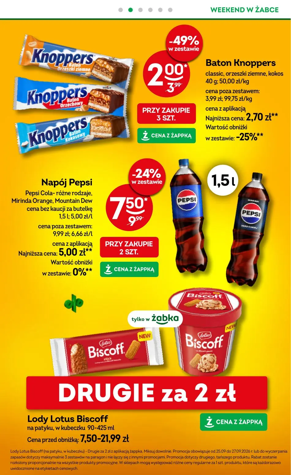 gazetka promocyjna Żabka Weekendowe promocje - Strona 3