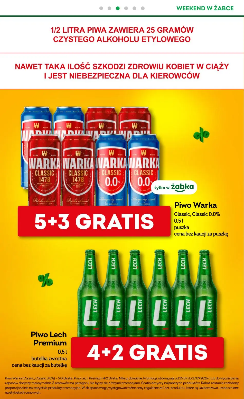 gazetka promocyjna Żabka Weekendowe promocje - Strona 4
