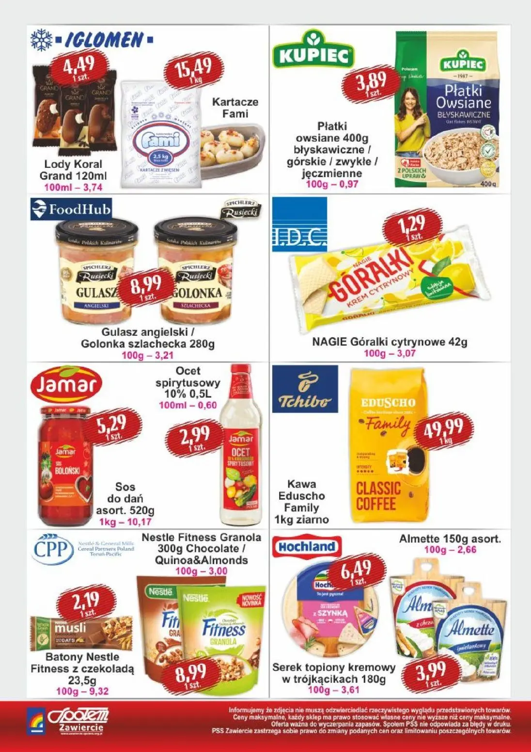 gazetka promocyjna Społem Zawiercie  - Strona 2