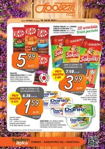 Gazetka promocyjna Społem Szczecin, ważna od 2026-09-18 do 2026-09-28.