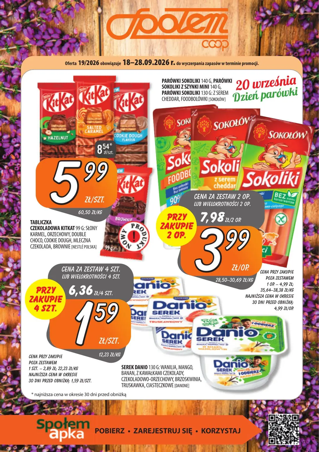 gazetka promocyjna Społem Szczecin - Strona 1