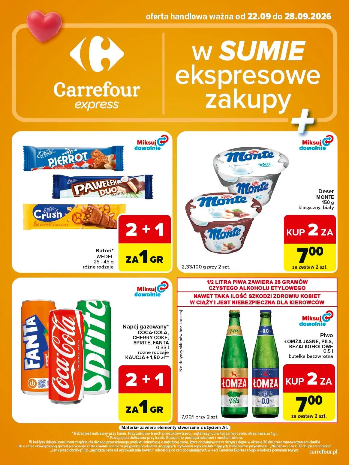 gazetka promocyjna Carrefour Express W sumie ekspresowe zakupy - Strona 2