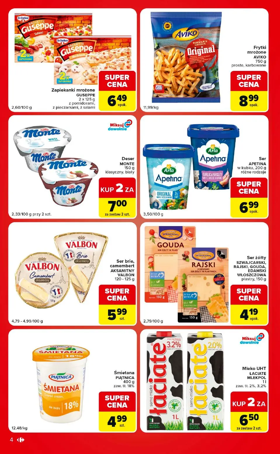 gazetka promocyjna Carrefour Market W sumie ekspresowe zakupy - Strona 4