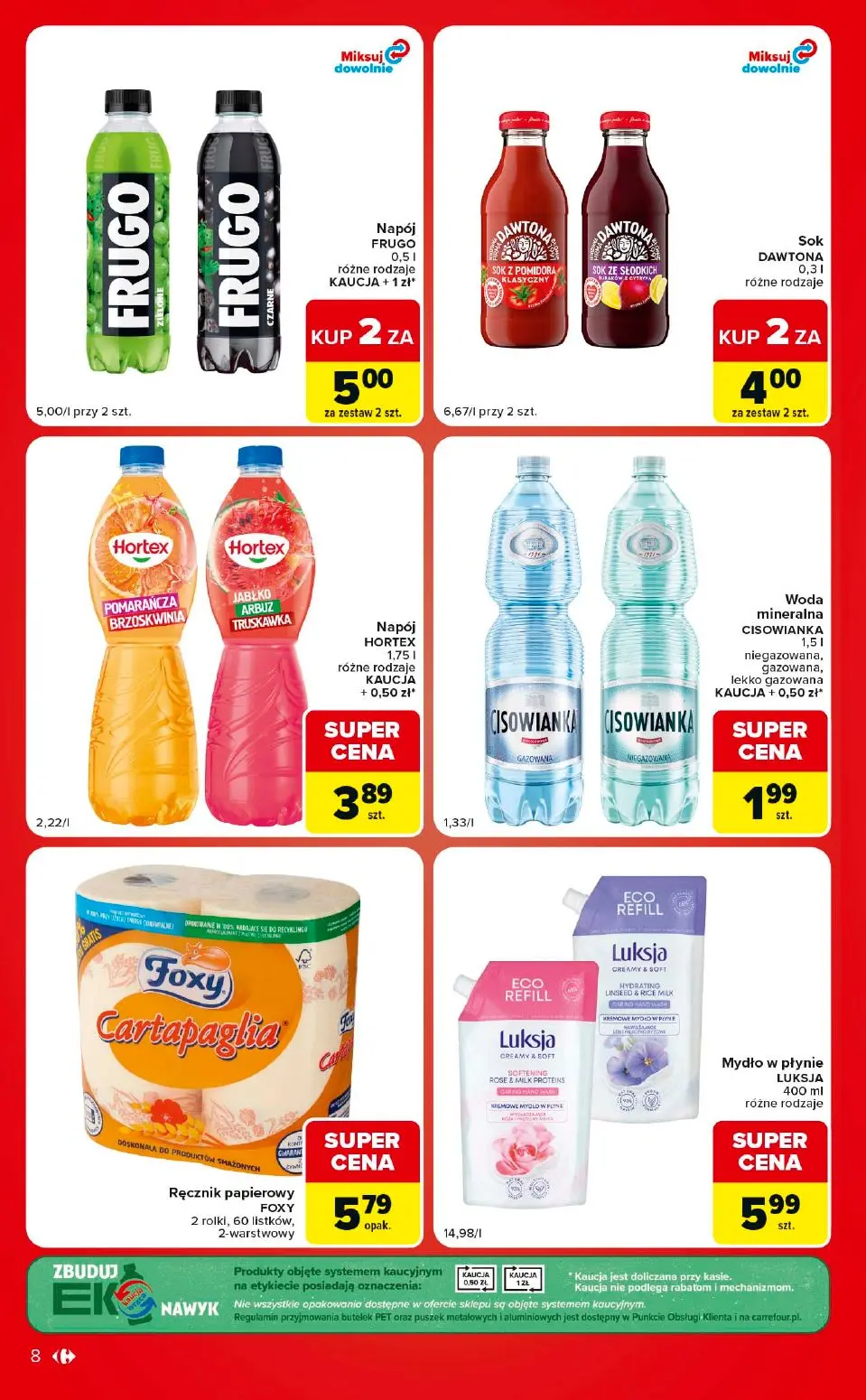 gazetka promocyjna Carrefour Market W sumie ekspresowe zakupy - Strona 8