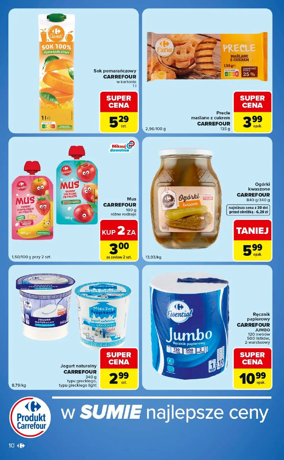 gazetka promocyjna Carrefour Market W sumie ekspresowe zakupy - Strona 10