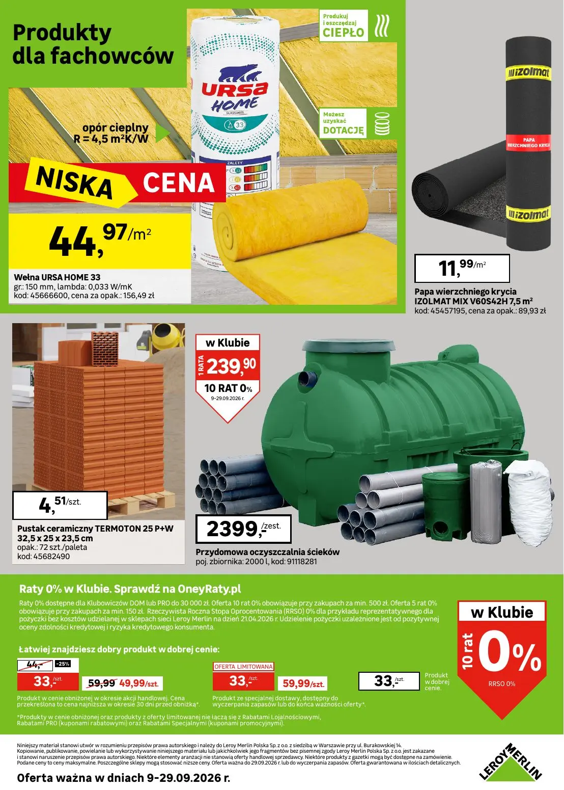 gazetka promocyjna Leroy Merlin Czas na remont - Strona 44