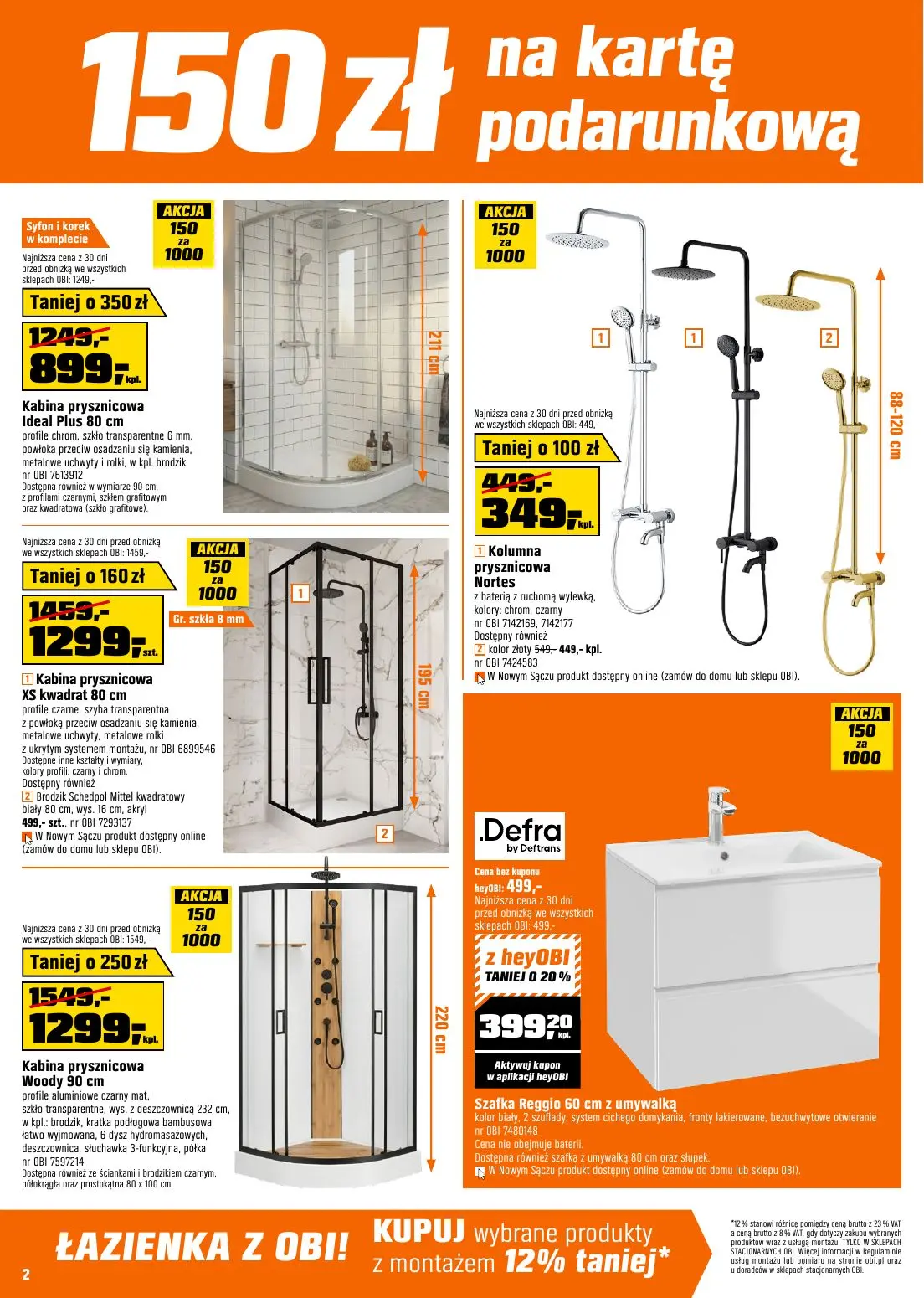 gazetka promocyjna OBI  - Strona 2