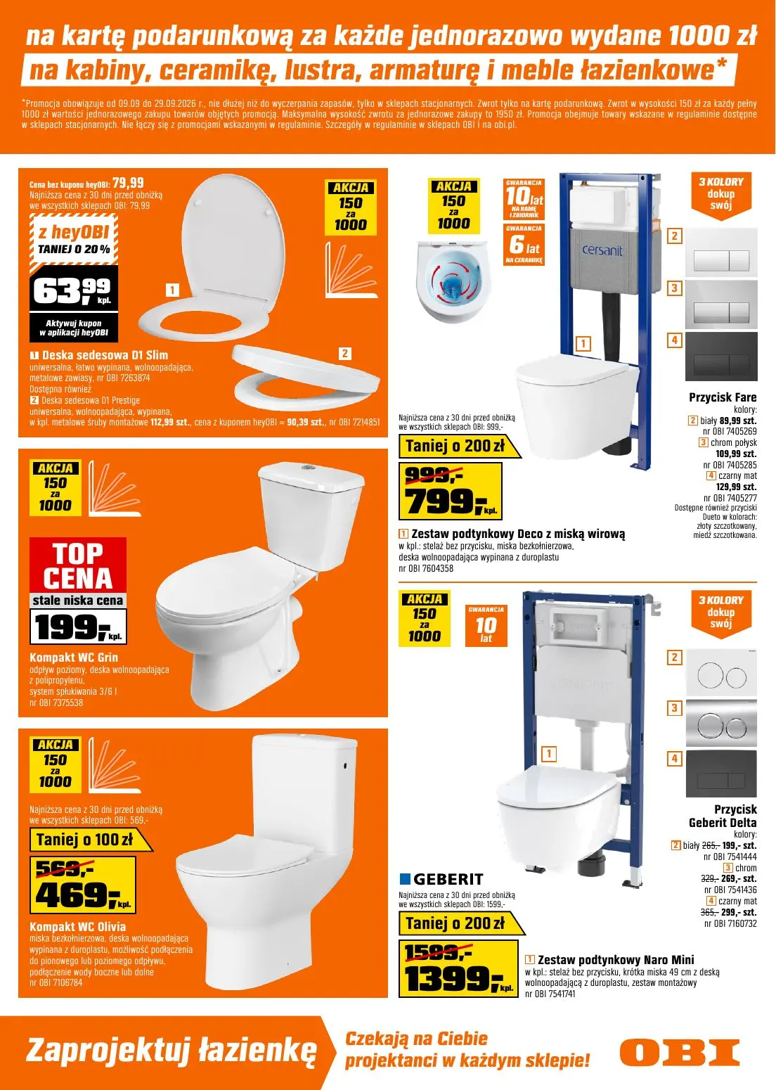 gazetka promocyjna OBI  - Strona 3