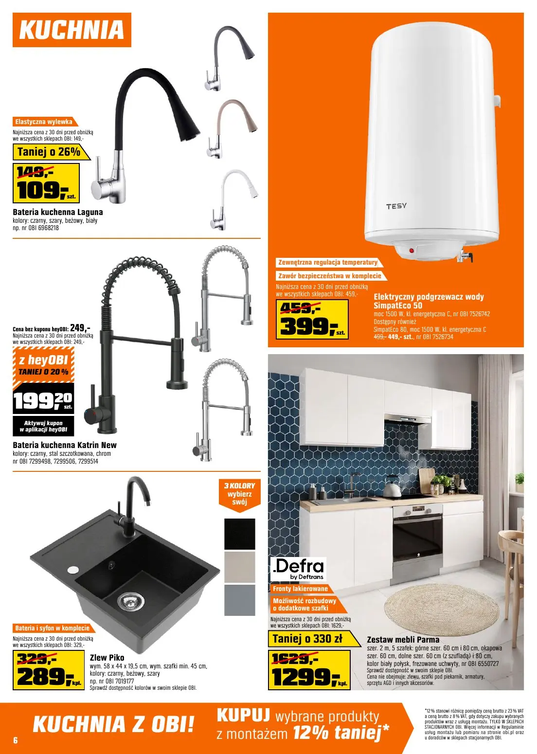 gazetka promocyjna OBI  - Strona 6