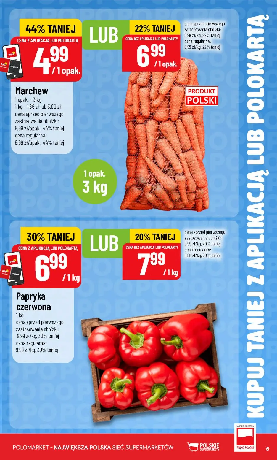 gazetka promocyjna POLOmarket Taniej z apką! - Strona 5