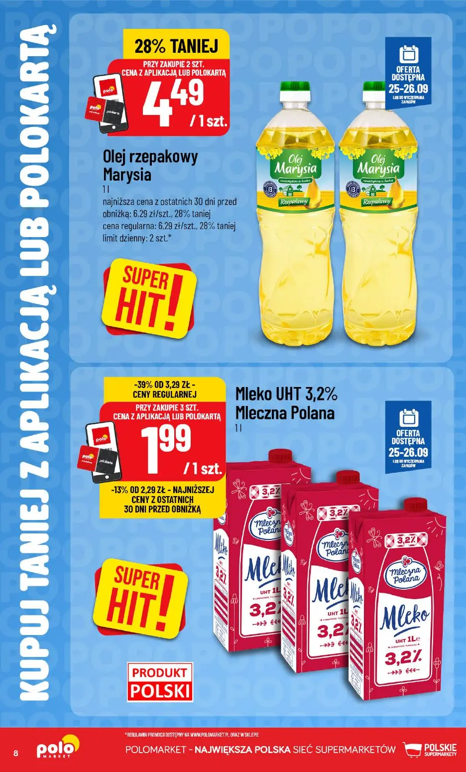 gazetka promocyjna POLOmarket Taniej z apką! - Strona 8