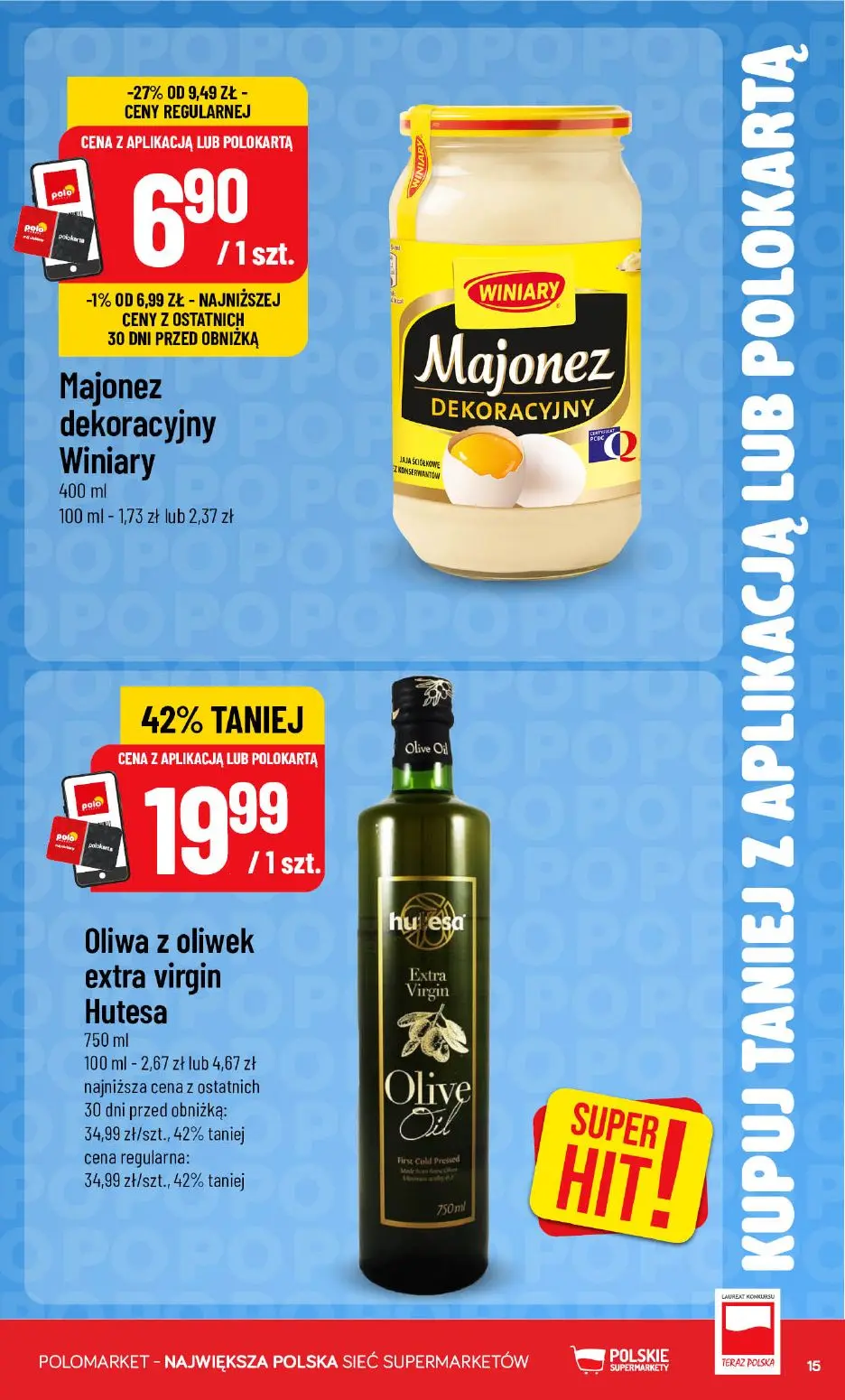 gazetka promocyjna POLOmarket Taniej z apką! - Strona 15